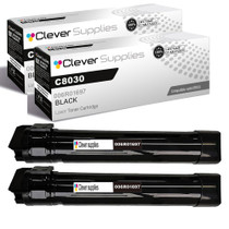 Compatible Xerox C8030 (006R01697) Toner Cartridge Black 2 Pack