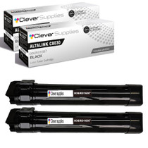 Compatible Xerox C8030 (006R01697) Toner Cartridge Black 2 Pack