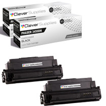 Compatible Xerox 3450 (106R00688) Toner Cartridge Black 2 Pack