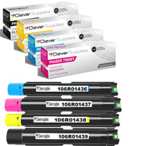 Compatible Xerox 7500DT (106R01439, 106R01436, 106R01437, 106R01438) Toner Cartridge 4 Color Set