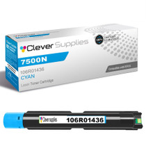 Compatible Xerox 7500N (106R01436) Toner Cartridge Cyan