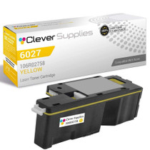 Compatible Xerox 6027 (106R02758) Toner Cartridge Yellow