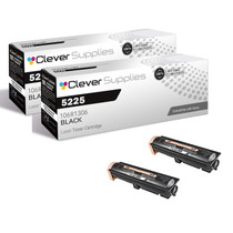Compatible Xerox 5225 (106R1306) Toner Cartridge Black 2 Pack