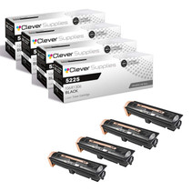 Compatible Xerox 5225 (106R1306) Toner Cartridge Black 4 Pack