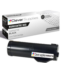 Compatible Xerox 3655 (106R02736 106R02737) Toner Cartridge Black