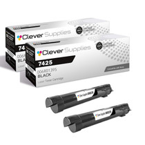 Compatible Xerox 7425 (006R01395) Toner Cartridge Black 2 Pack