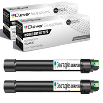 Compatible Xerox 7970 (006R01509) Toner Cartridge Black 2 Pack