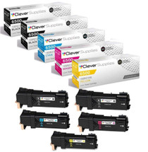 Compatible Xerox 6500 (106R01597 106R01594 106R01596 106R01595) Toner Cartridge 5 Color Set