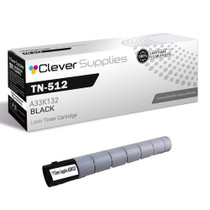 Compatible Konica-Minolta TN512 (A33K132) Toner Cartridge Black