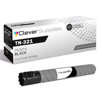 Compatible Konica-Minolta TN321 (TN321K) Toner Cartridge Black