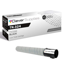 Compatible Konica-Minolta TN324 (TN324K) Toner Cartridge Black