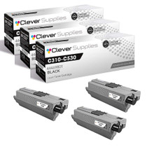 Compatible Okidata C330 (44469801) Toner Cartridge Black 3 Pack