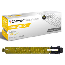Compatible Ricoh C2000 (842308) Toner Cartridge Yellow