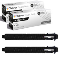 Compatible Ricoh C2500 (842307) Toner Cartridge Black 2 Pack