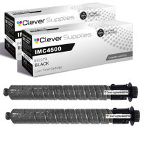 Compatible Ricoh C4500 (842279) Toner Cartridge Black 2 Pack