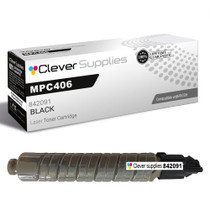 Compatible Ricoh MPC406 (842091) Toner Cartridge Black
