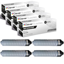 Compatible Ricoh MP2554SP (842124) Toner Cartridge Black 4 Pack