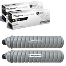 Compatible Ricoh P7675 (841332) Toner Cartridge Black 2 Pack