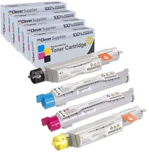 Compatible Dell 5110 (310-7890, 310-7892, 310-7894, 310-7896) Toner Cartridge 4 Color Set