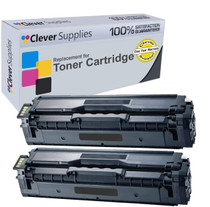 Compatible Samsung CLP-415 (CLT-K504S) Toner Cartridge Black 2 Pack