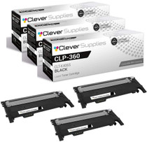 Compatible Samsung CLP-360 (CLT-K406S) Toner Cartridge Black 3 Pack