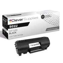 Compatible Lexmark 501U (50F1U00) Toner Cartridge Black