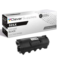 Compatible Lexmark 521X (52D1X00) Toner Cartridge Black