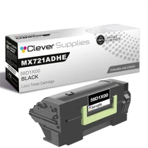 Compatible Lexmark MX721ADHE (58D1X00) Toner Cartridge Black