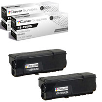Compatible Kyocera-Mita FS-1800 (1T02BR0US0) Toner Cartridge Black 2 Pack