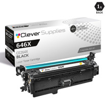 Compatible HP CM4540fskm (CE264X CF031A CF032A CF033A) Toner Cartridge 8 Color Set