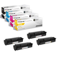 Compatible HP M451DN (CE410A CE411A CE412A CE413A) Toner Cartridge 4 Color Set