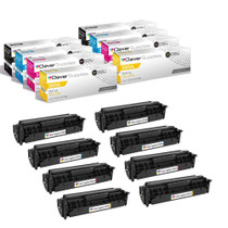 Compatible HP PRO 400 CLR P M451DN (CE410A CE411A CE412A CE413A) Toner Cartridge 8 Color Set