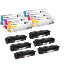Compatible HP PRO 400 COLOR M451DN (CE411A CE412A CE413A) Toner Cartridge 6 Color Set