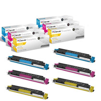 Compatible HP PRO M175 MFP (CE311A CE312A CE313A) Toner Cartridge 6 Color Set