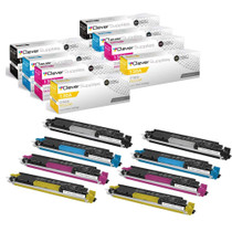 Compatible HP PRO M176N (CF350A CF351A CF352A CF353A) Toner Cartridge 8 Color Set