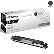 Compatible HP PRO 100 (CE310A) Toner Cartridge 3 Black