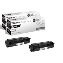 Compatible HP PRO 400 COLOR PRINTER M451 (CE410A) Toner Cartridge 2 Black