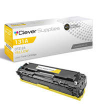 Compatible HP PRO 200 COLOR PRINTER M276NW (CF212A) Toner Cartridge Yellow