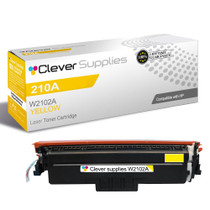 Compatible HP 210A (W2102A) Toner Cartridge Yellow