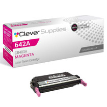 Compatible HP 642A (C9733A) Toner Cartridge Magenta