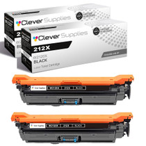 Compatible HP 212X (W2120X) Toner Cartridge 2 Black