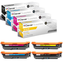 Compatible HP 212X (W2120X, W2121X, W2123X, W2122X) Toner Cartridge 4 Color Set