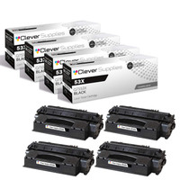 Compatible HP 53X (Q7553X Q7553A) Toner Cartridge 4 Black