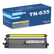 Compatible Brother TN635 (TN635Y) Toner Cartridge Yellow