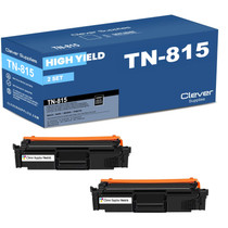 Compatible Brother TN815 (TN815BK) Toner Cartridge Black 2 Pack