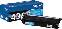 Brother TN436C High-yield Cyan Genuine OEM Toner Cartridge - 6,500 pages