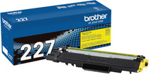 Brother TN227Y High-yield Yellow Genuine OEM Toner Cartridge - 2,300 pages