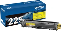 Brother TN225Y High-yield Yellow Genuine OEM Toner Cartridge - 2,200 pages