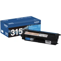 Brother TN315C High-yield Cyan Genuine OEM Toner Cartridge - 3,500 pages