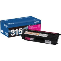 Brother TN315M High-yield Magenta Genuine OEM Toner Cartridge - 3,500 pages